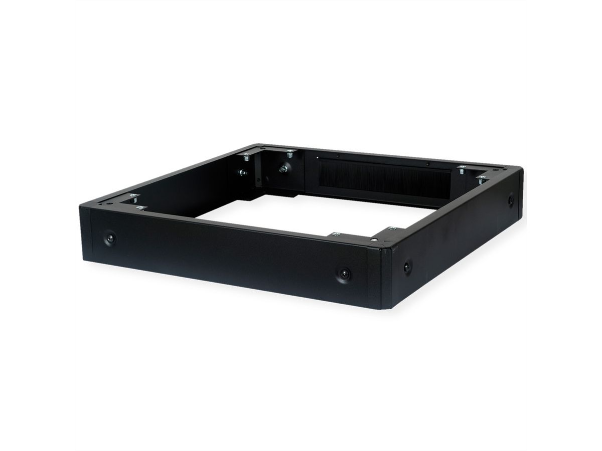 ROLINE Base for network cabinet, 600x600 WxD, black