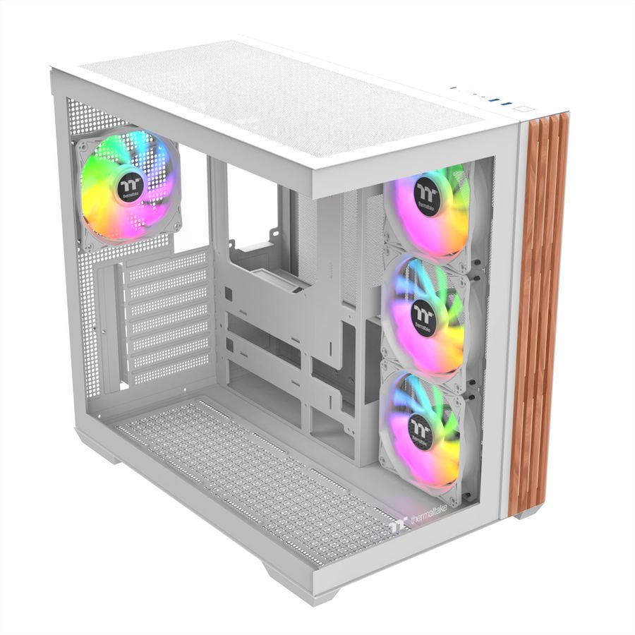 Thermaltake View 380 WS ARGB Mid Tower Case, White