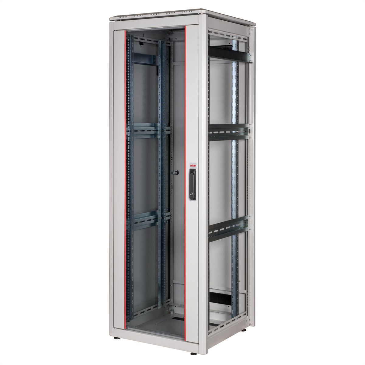 ROLINE 19-inch netwerkkast Pro 36 U, 600x600 BxD Glazen deur grijs