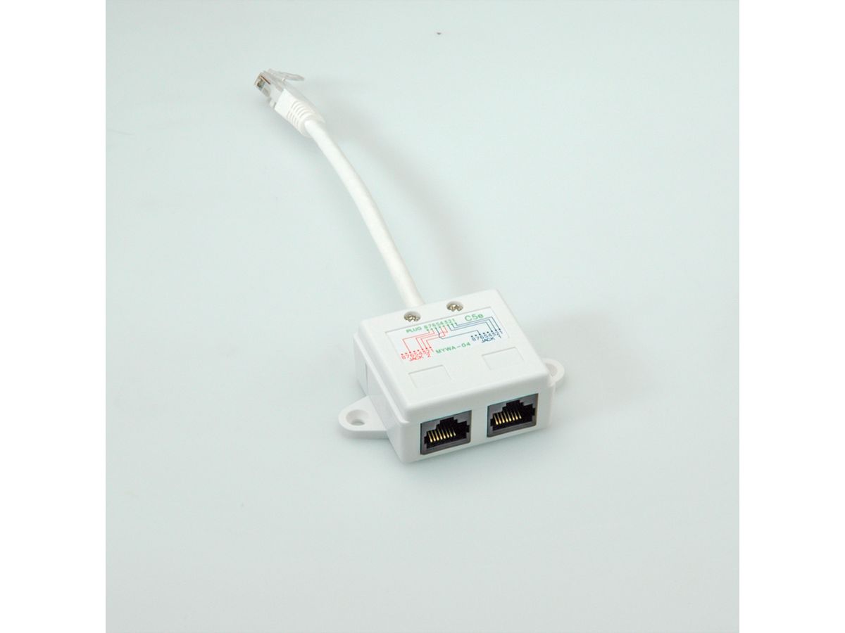 VALUE T-Adapter Cat.5e (Classe D), UTP