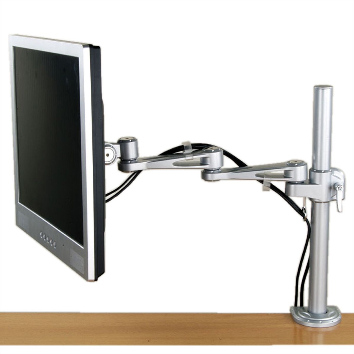 VALUE LCD Monitorarm, 4 draaipunten, tafel montage