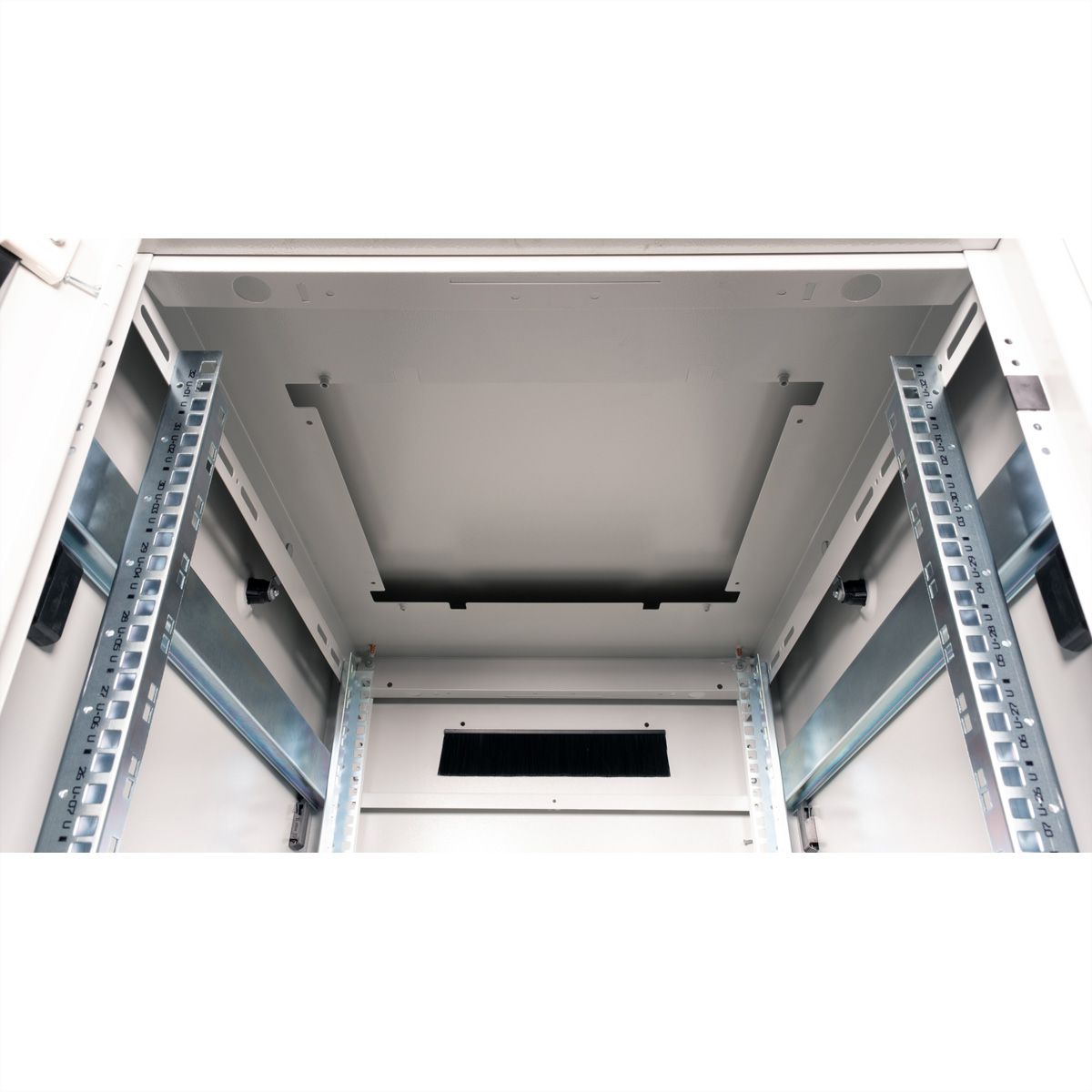 ROLINE 19-inch netwerkkast Pro 32 U, 600x800 BxD Glazen deur grijs