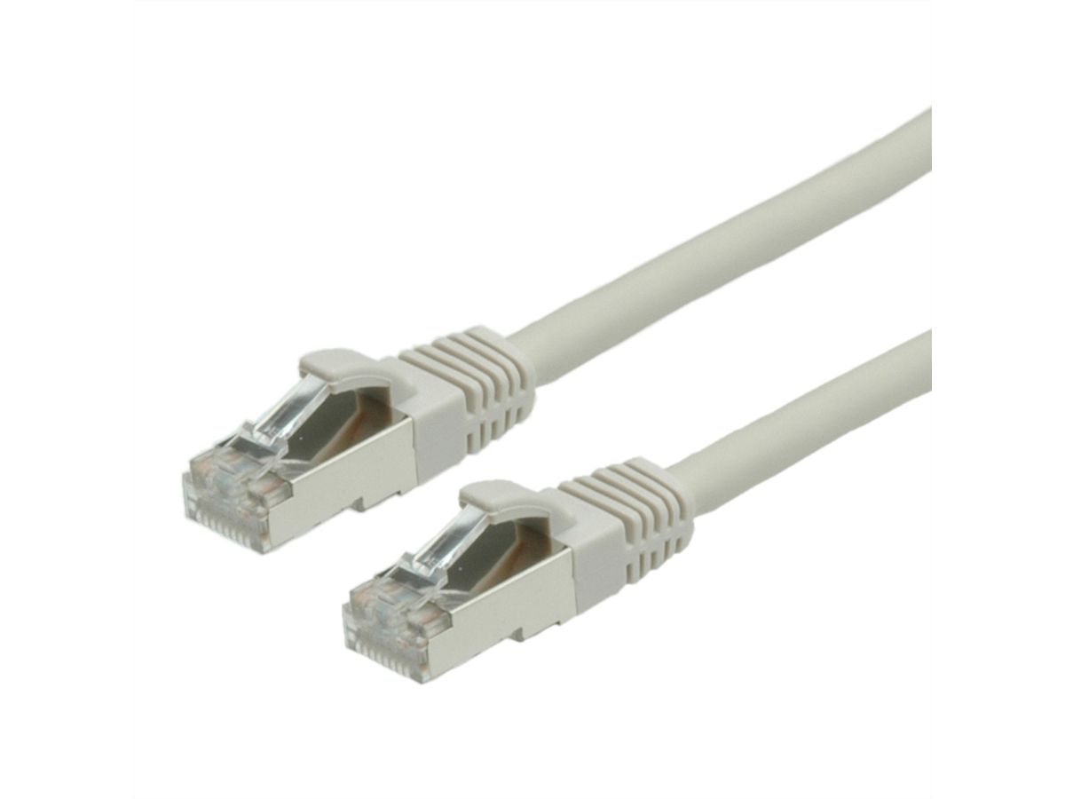 VALUE Patchkabel Cat.6 (Class E) S/FTP (PiMF), LS0H, grijs, 3 m