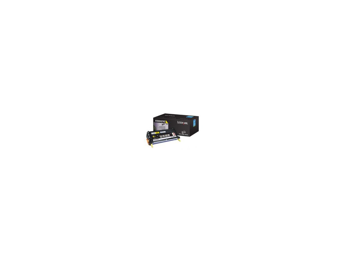 Lexmark X560 10K gele printcartridge