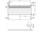 SCHROFF Rear Panel, Perforated, Unshielded, for RatiopacPRO and PropacPRO, 4 U, 28 HP