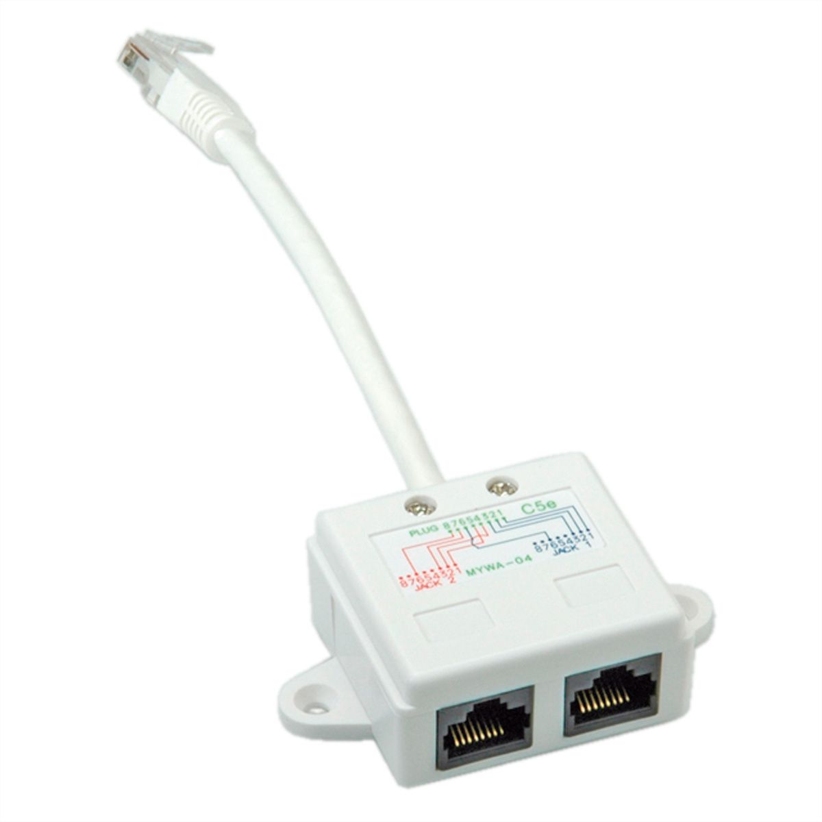 VALUE T-Adapter Cat.5e (Classe D), UTP