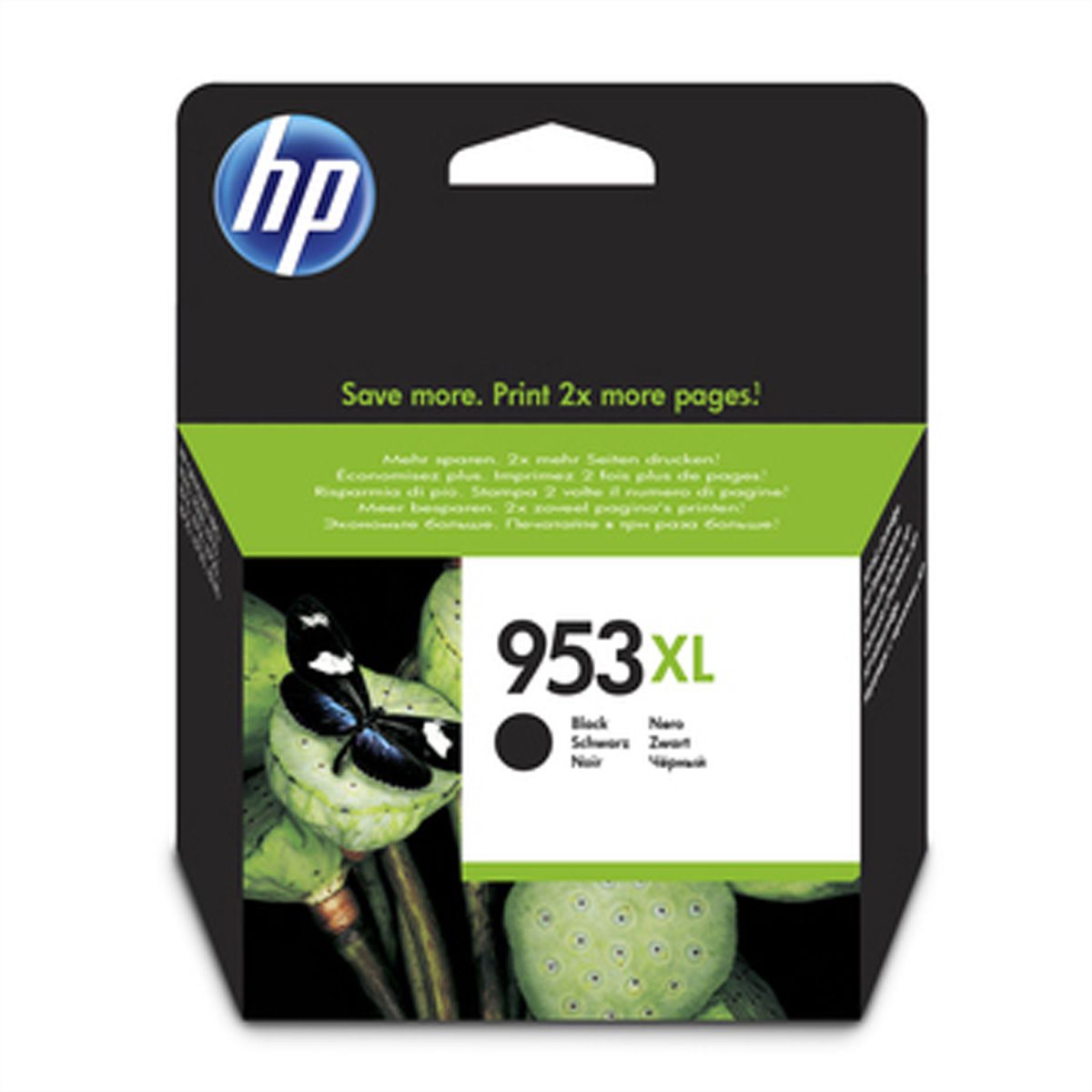 L0S70AE, Nr. 953XL, Druckpatrone, schwarz für HP-OfficeJet Pro 8210 / 8218
