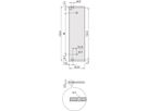 SCHROFF HF Frame Type Plug-In Unit Front Panel, 3 U, 7HP, 2.5 mm, Al, Front Anodized, Rear Conductive