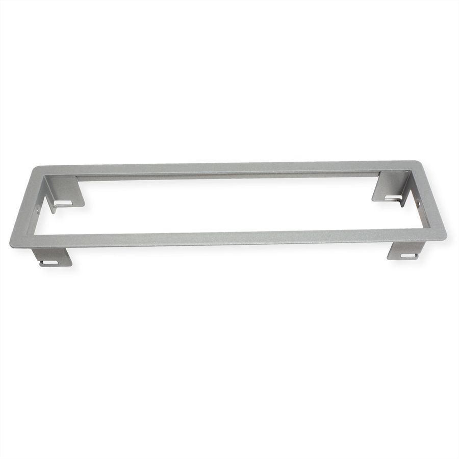 BACHMANN POWER FRAME installation frame medium 4-gang, silver