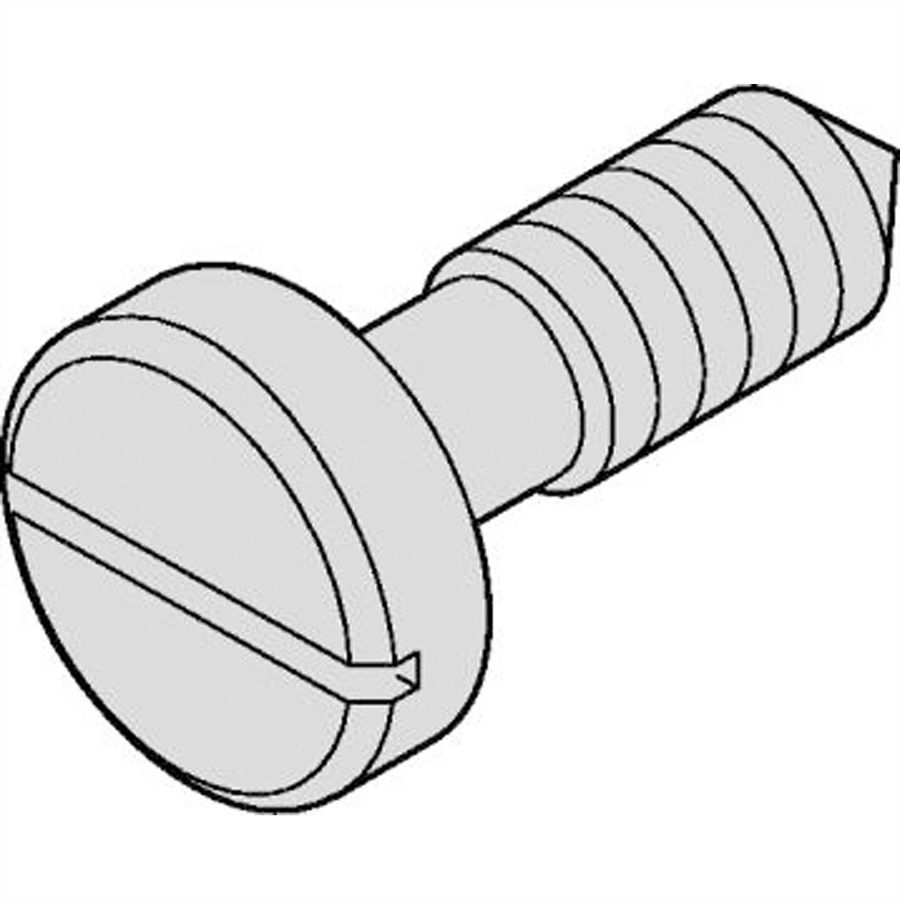SCHROFF Kraagschroef met gleuf