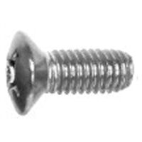 SCHROFF verzonken schroef, verhoogd, kruisgleuf, M3x8 mm, staal vernikkeld