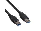 ROLINE USB 3.2 Gen 1 kabel, type A-A, zwart, 1,8 m