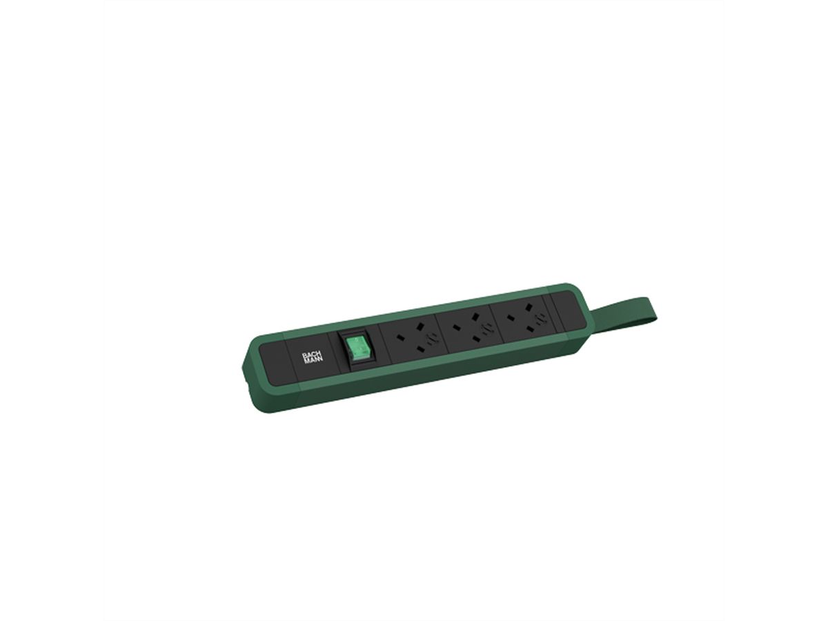 BACHMANN PRIMO 2 3xUK 1xswitch with loop 2.0m UK RAL6028