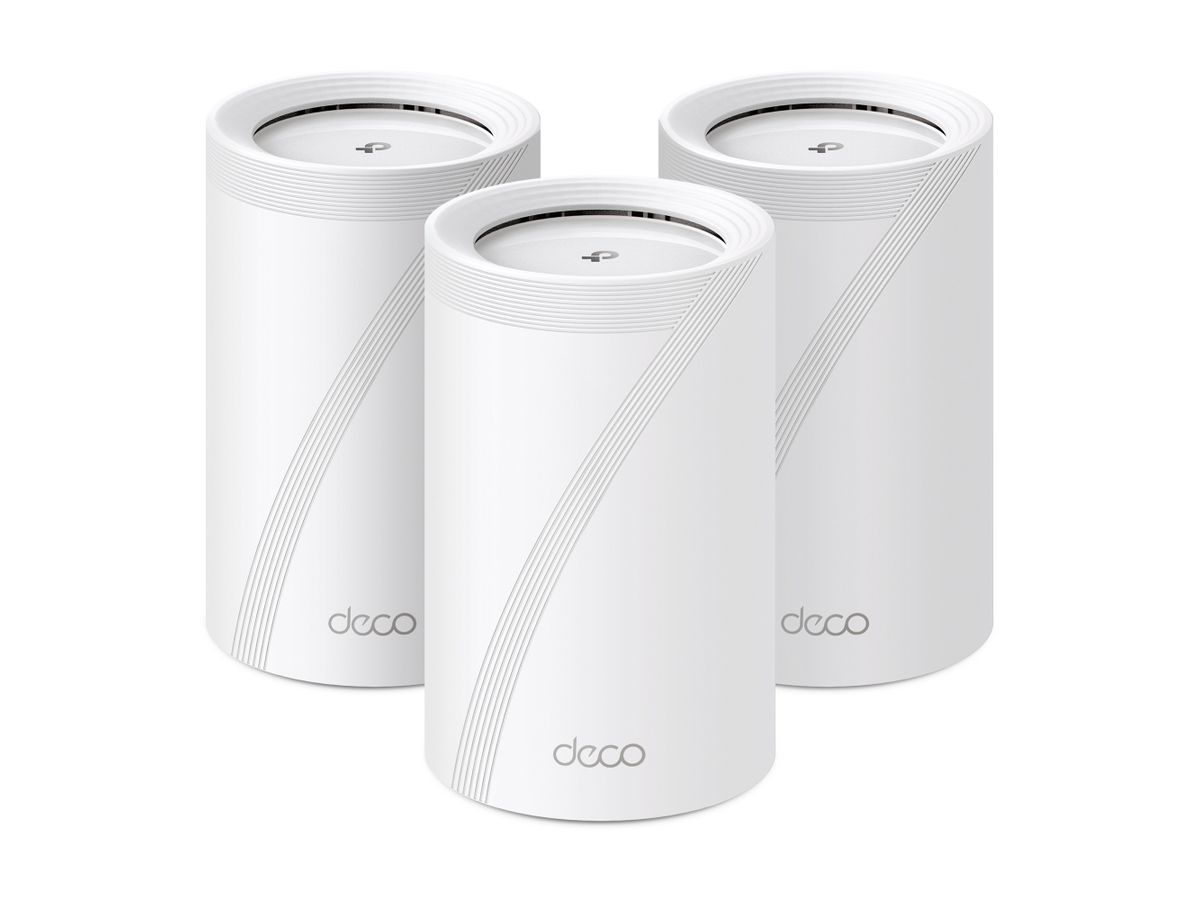 TP-Link Deco BE65 Tri-band (2,4 GHz / 5 GHz / 6 GHz) Wi-Fi 7 (802.11be) Wit 4 Intern