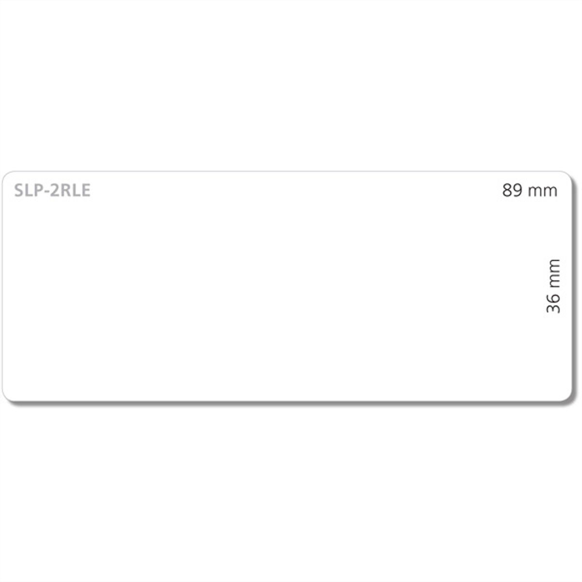 Adres etiketten groot, SLP-2RLE, 260 st. 2 Rollen
