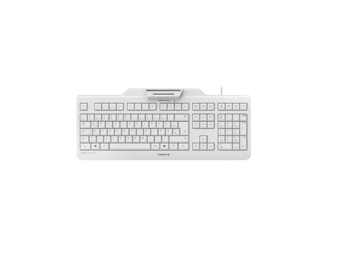 CHERRY JK-A0400EU-0 toetsenbord USB QWERTZ Amerikaans Engels Grijs