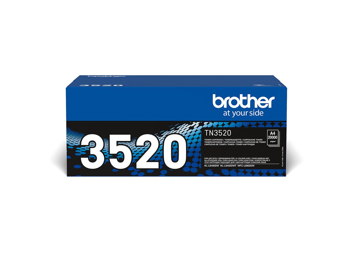 Brother TN-3520 tonercartridge 1 stuk(s) Origineel Zwart