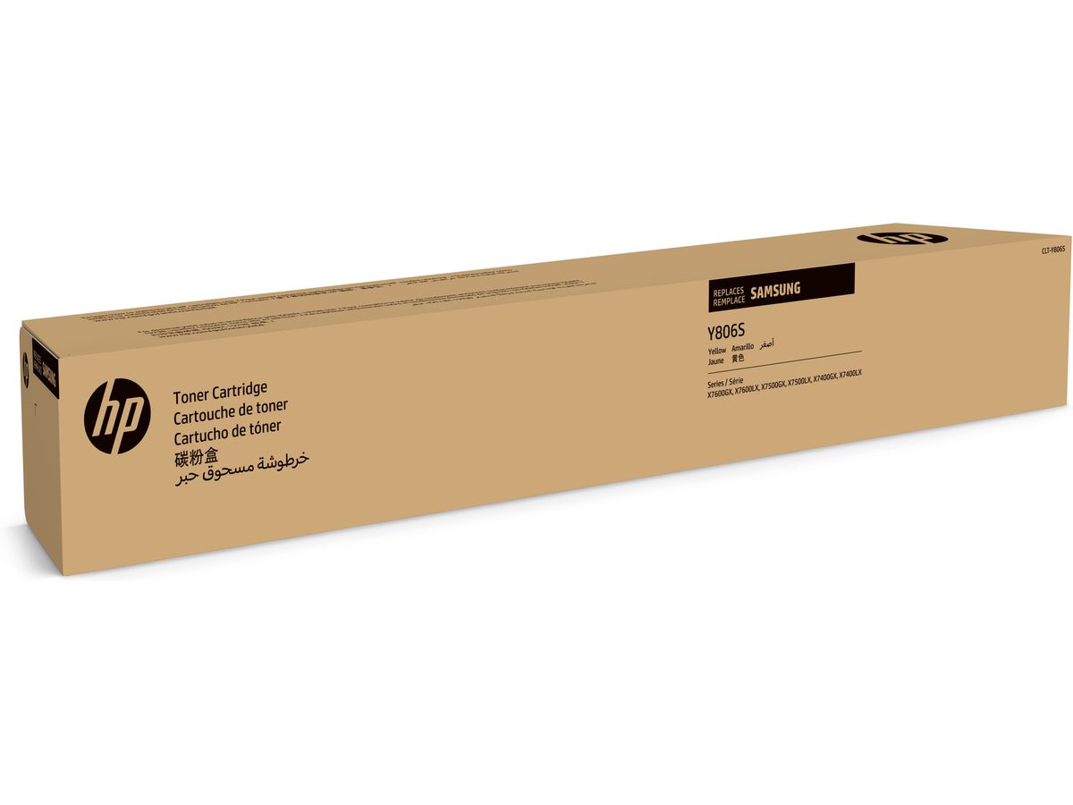 Samsung CLT-Y806S Yellow Original Toner Cartridge