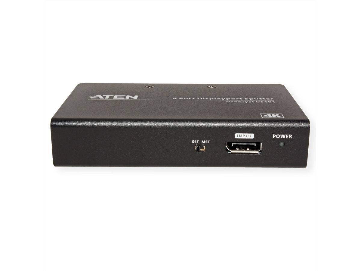ATEN VS194 4-Poorts 4K DisplayPort Splitter