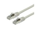 VALUE S/FTP Patch Cord Cat.6 (Class E), halogen-free, grey, 0.5 m