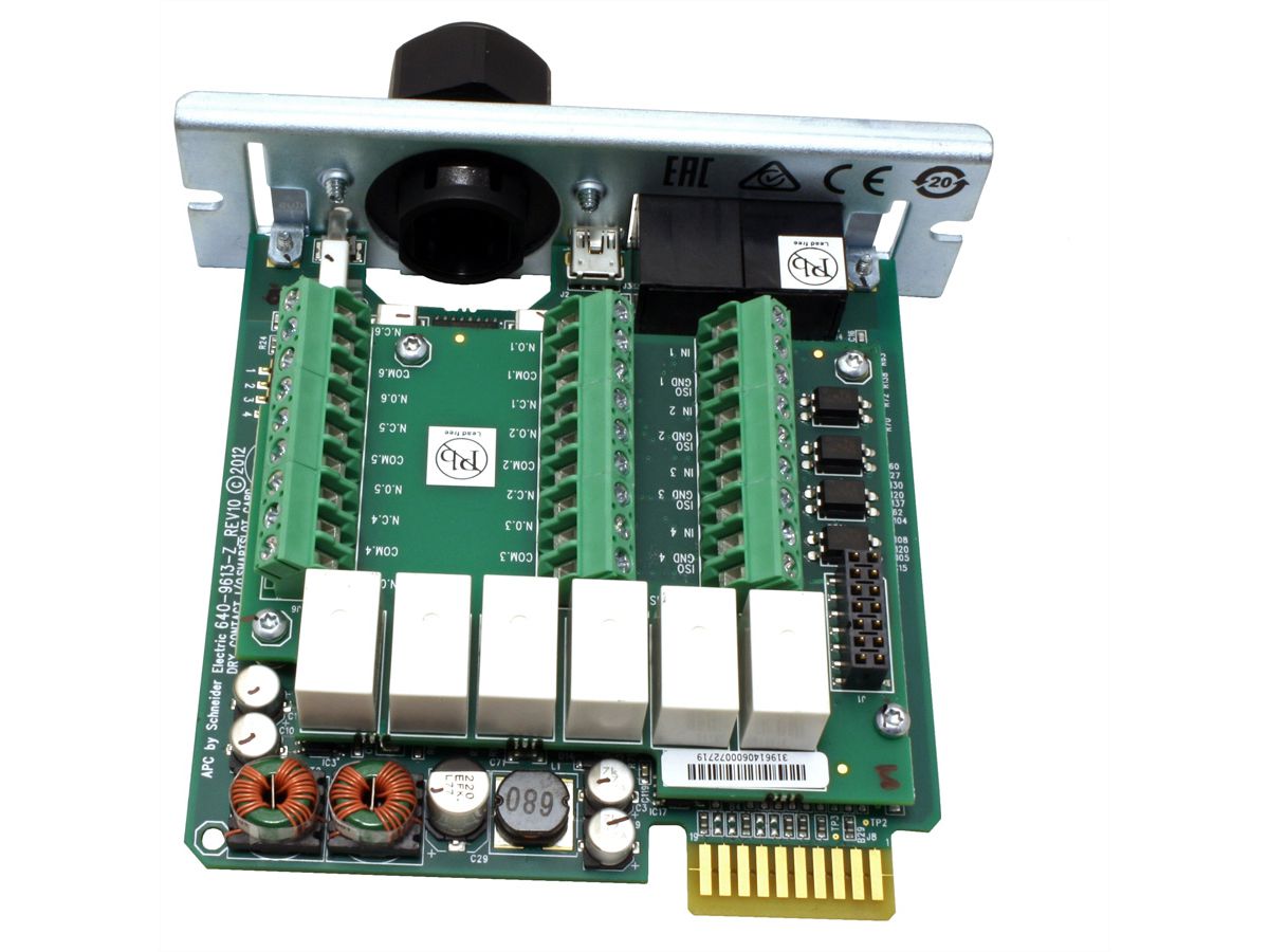 AP9613 APC Smart Slot I/O Relaismodule