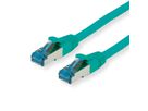 VALUE Patchkabel Kat.6A (Class EA) S/FTP (PiMF), LSOH, groen, 1,5 m