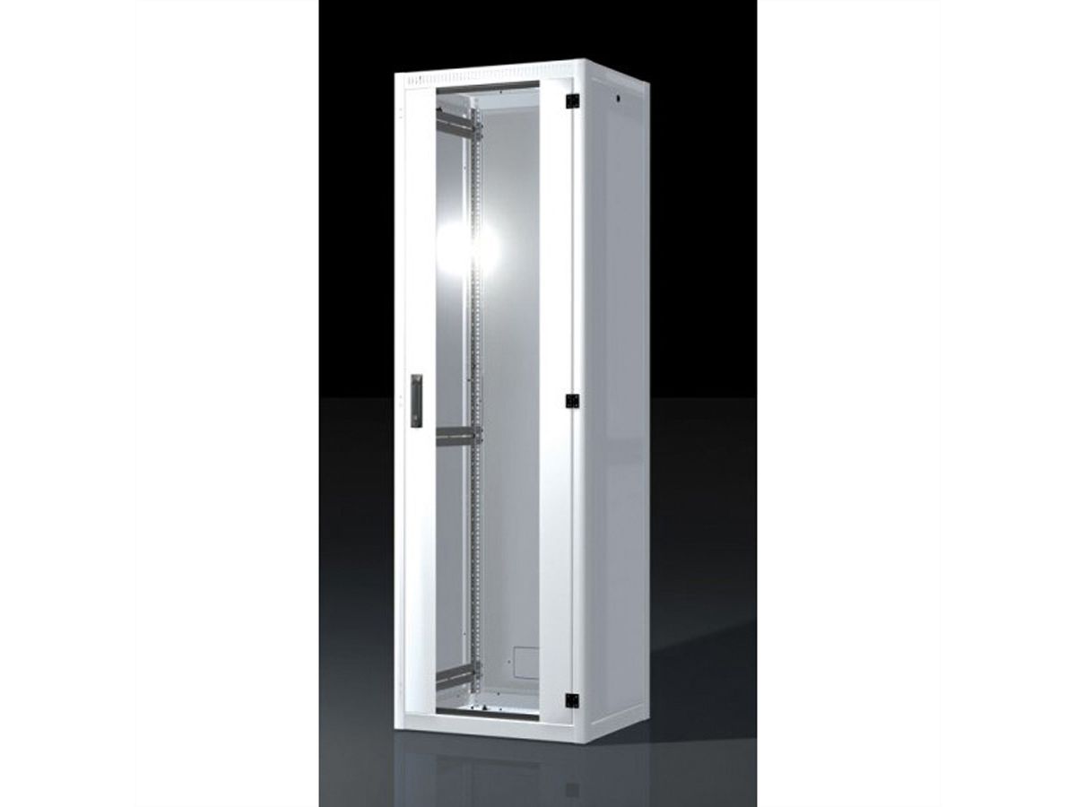 CONTEG RI7 ISeven IT-kast 42 HE, 800 x 800 mm, grijs