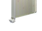 SCHROFF-insteekset met afzuiggreep type 2, afgeschermd, grijs, 3 HE, 10 HE