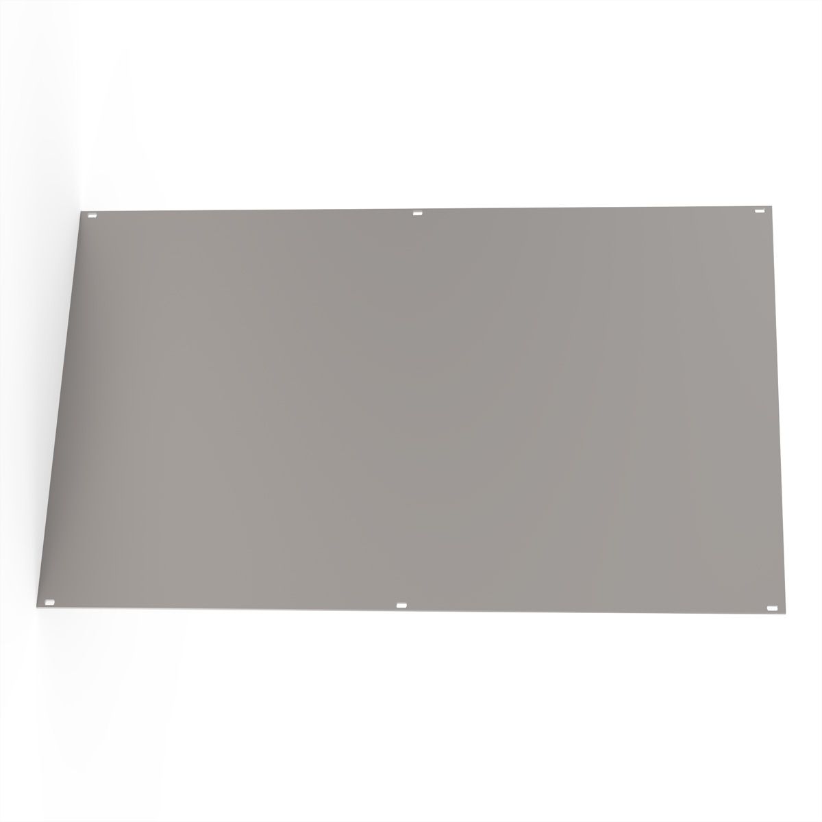 SCHROFF Frontpaneel, U-profiel, Refrofit afscherming, 6 HE, 84 HE, 2,5 mm, Al, voorzijde geanodiseerd, achterzijde geleidend