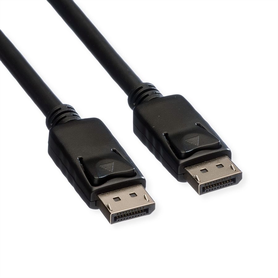 ROLINE DisplayPort v1.2 Cable, TPE, DP-DP, M/M, black, 1.5 m