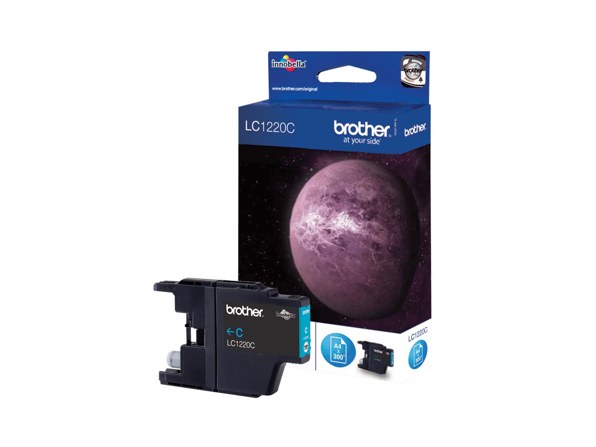 Brother LC1220C inktcartridge 1 stuk(s) Origineel Cyaan