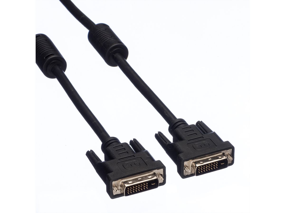VALUE DVI monitor kabel, DVI M-M, (24+1) dual link, 7,5 m