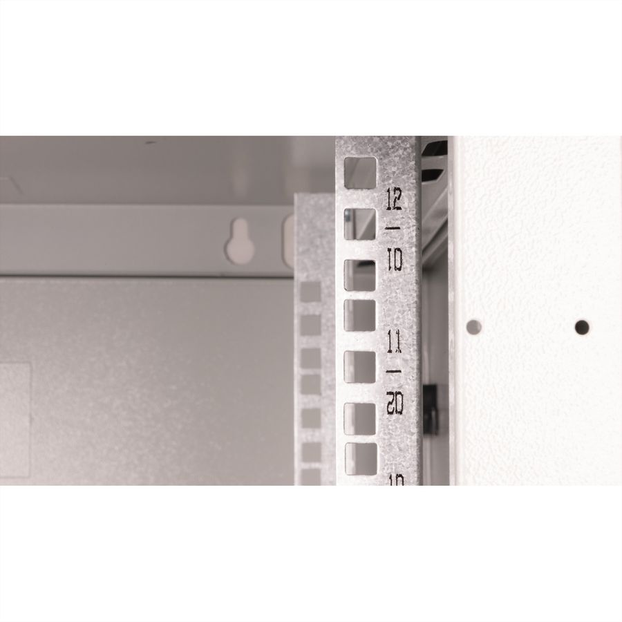 ROLINE 19" Wall Cabinet Basic Plus 12U, 600x600 BxT grey