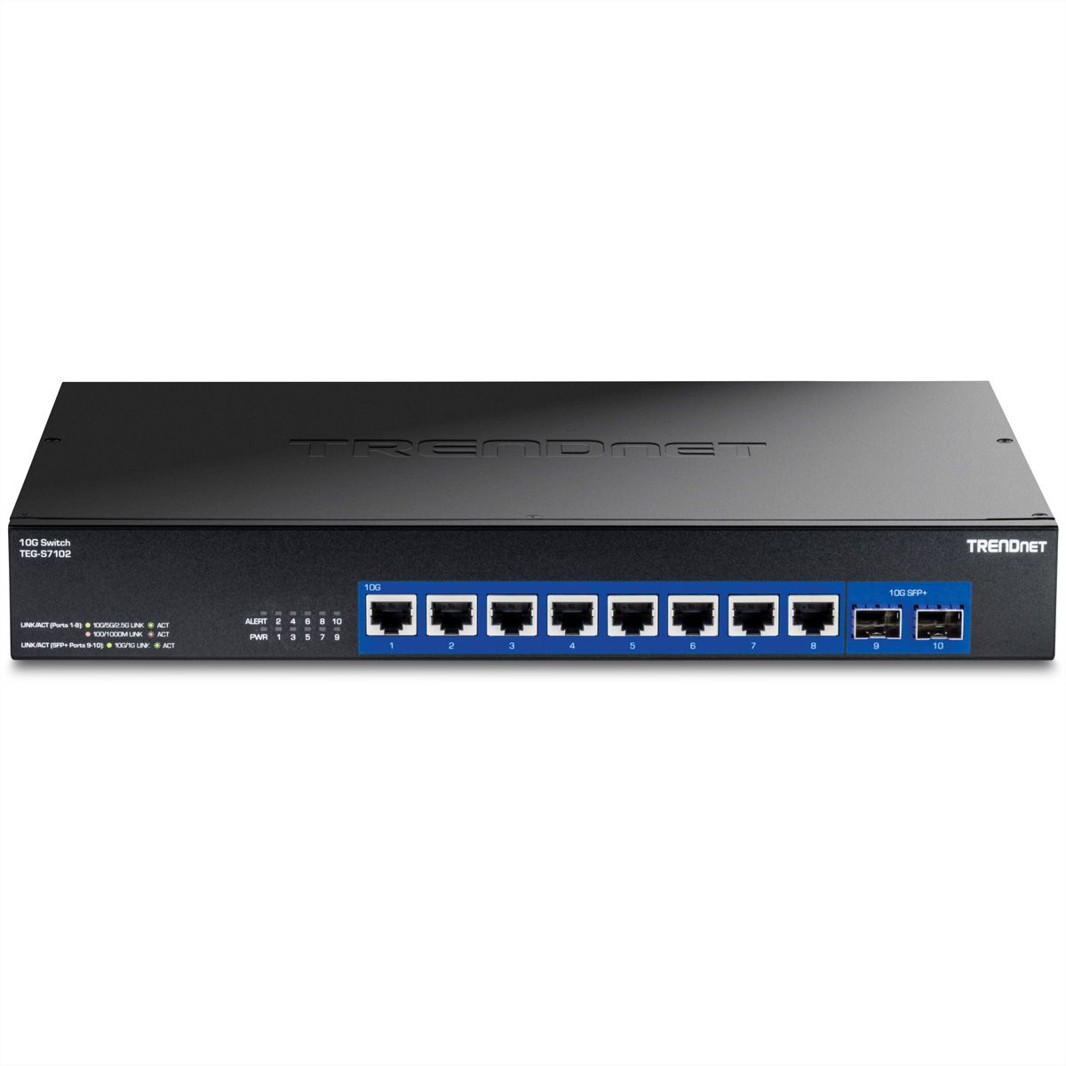 TRENDnet TEG-S7102 10-poorts 10G switch Unmanaged