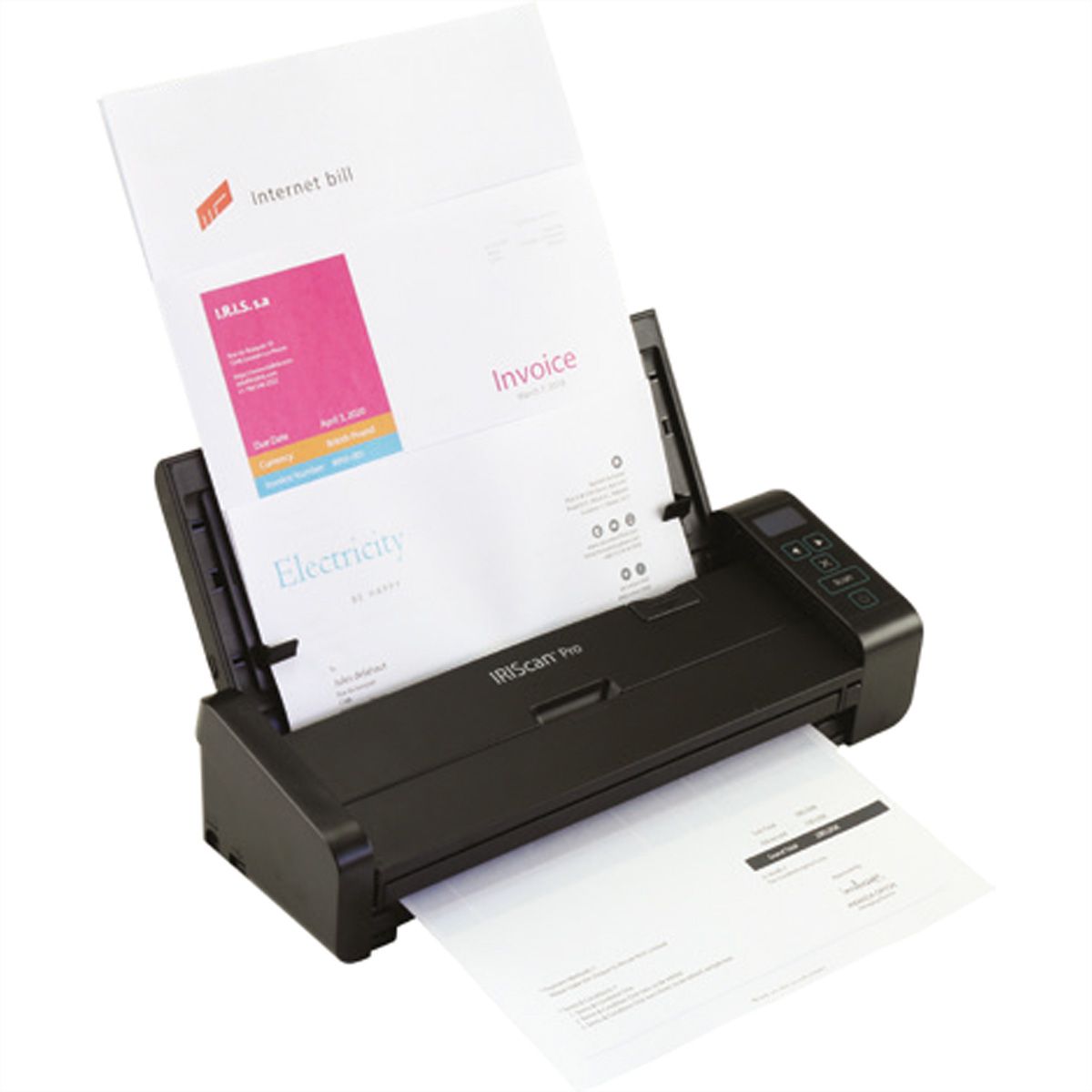 IRISCan Pro 5 23PPM ADF20Pagina's documentscanner, Mobiele scanner met multi-invoer