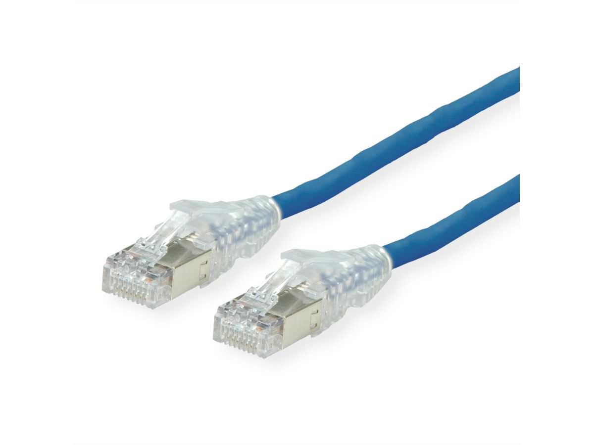 DÄTWYLER Patchkabel Kat.6A (Class EA) S/FTP, CU 7702 flex LSOH, AMP v2, blau, 20 m