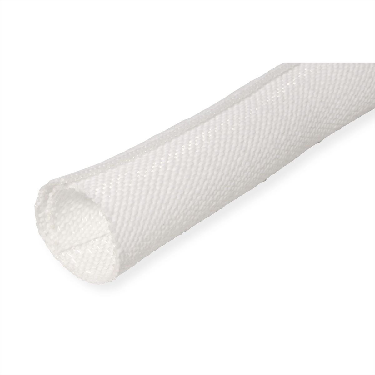VALUE stoffen slang SNAP voor kabelbundeling, wit, 2,5 m