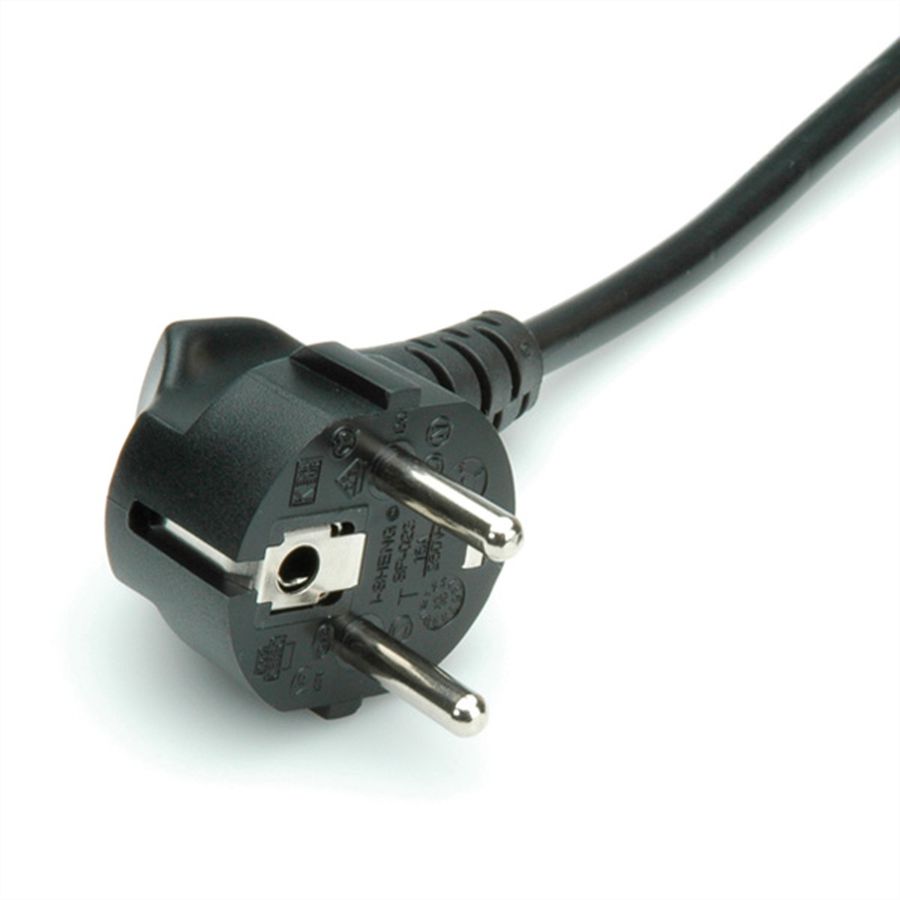 BACHMANN 19" socket strip with 9x C13 sockets, with earthing contact plug