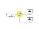 ROLINE HDMI Splitter, 4K, 2-way