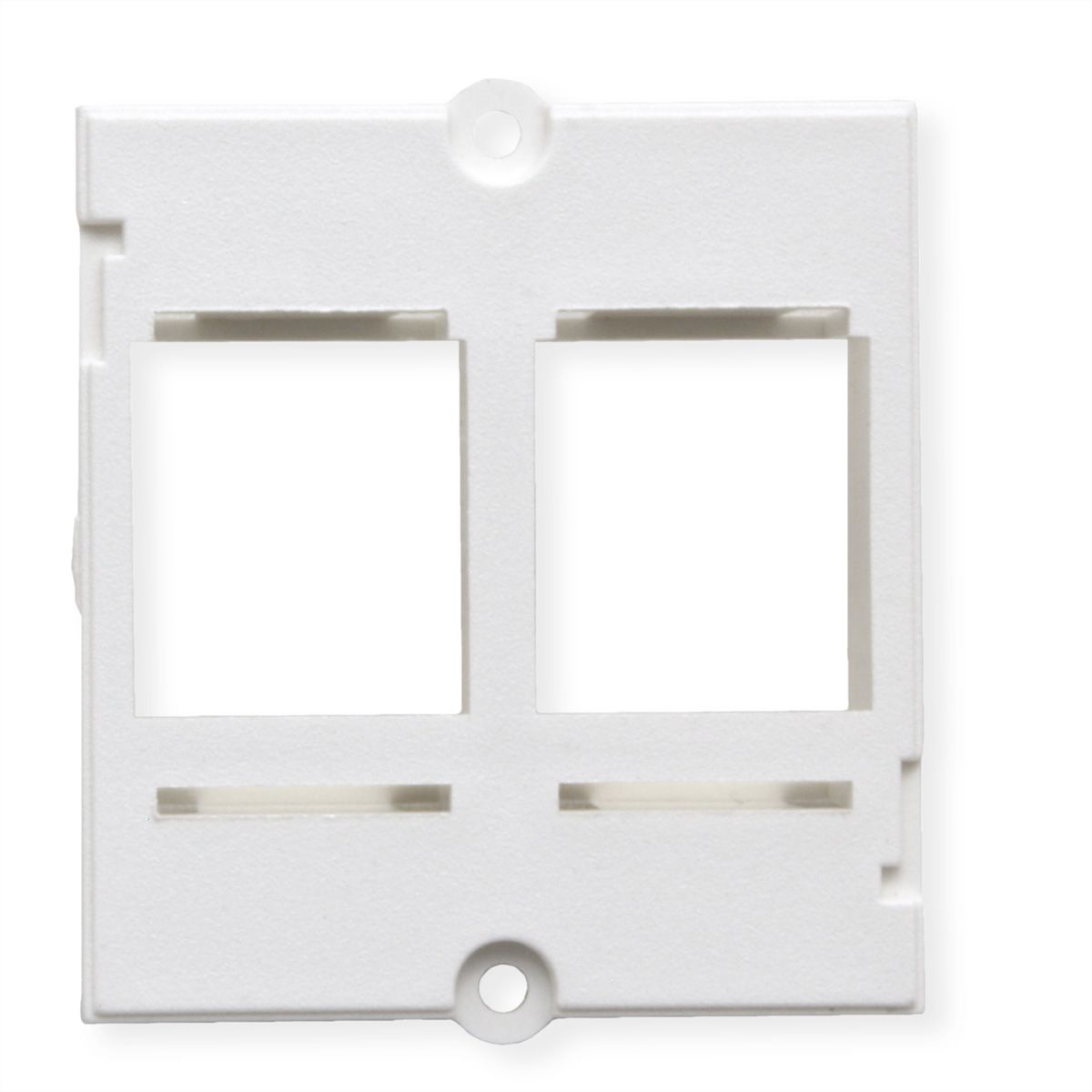 BACHMANN Custom Module Frame 2x Keystone, white