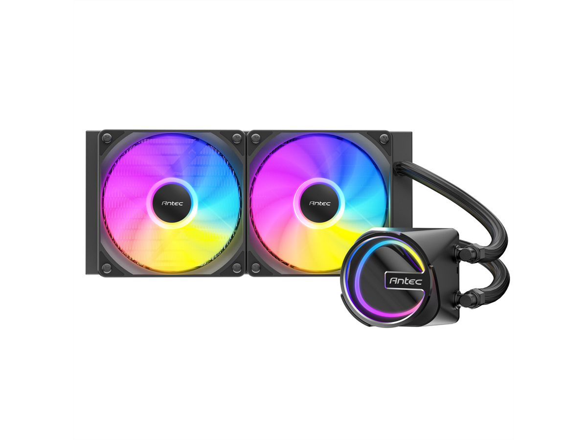 ANTEC Skeleton 240 ARGB processor fan water cooling, black