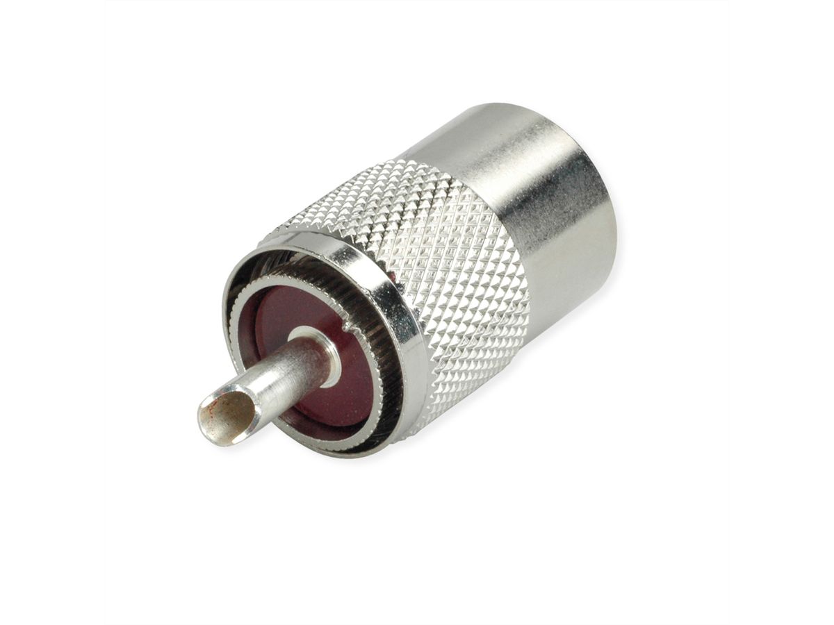 TELEGÄRTNER UHF-Stecker RG58C/U-59B/U, PTFE Lötanschluss