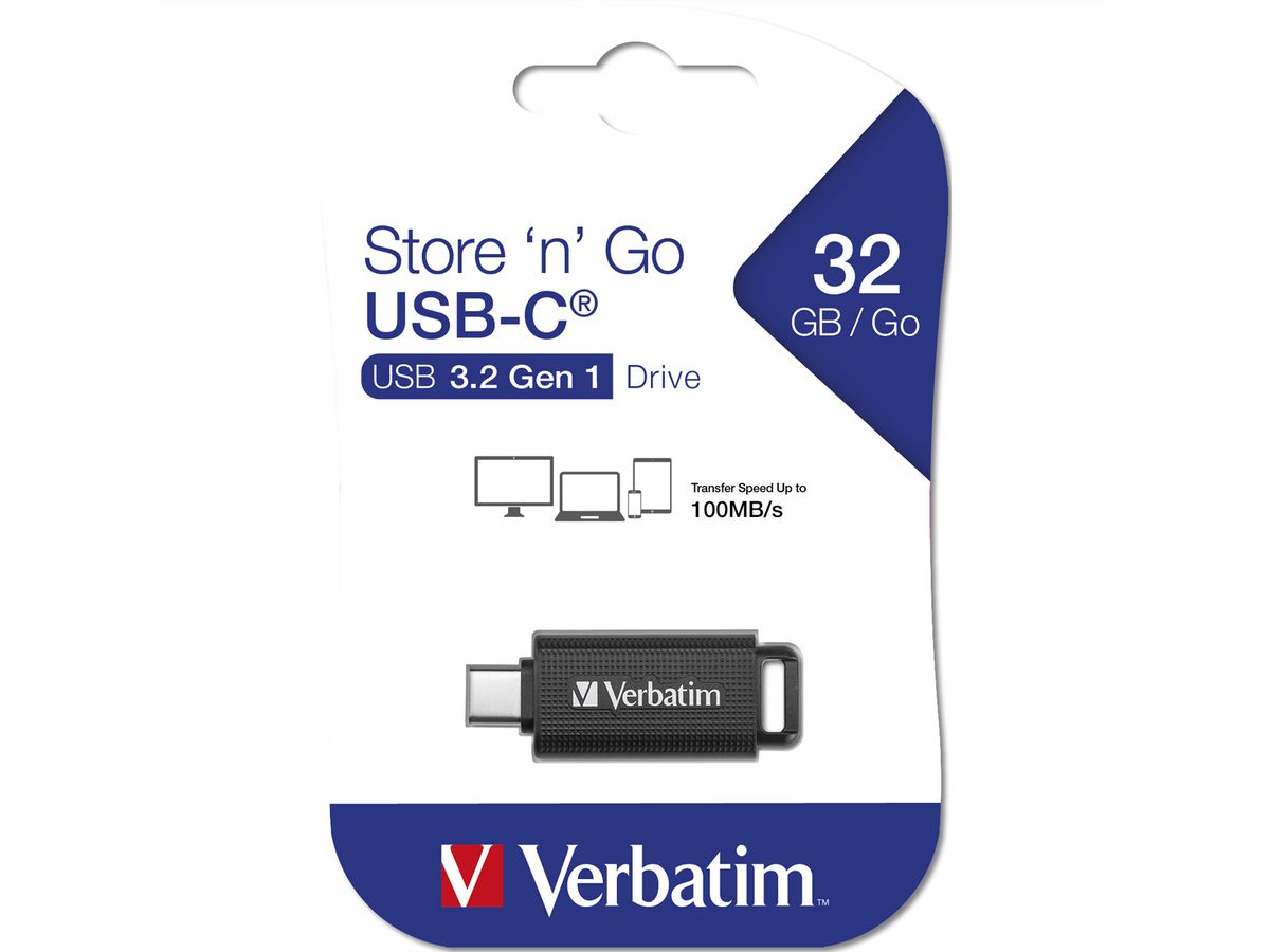 VERBATIM USB 3.2 Stick 32GB Retractable