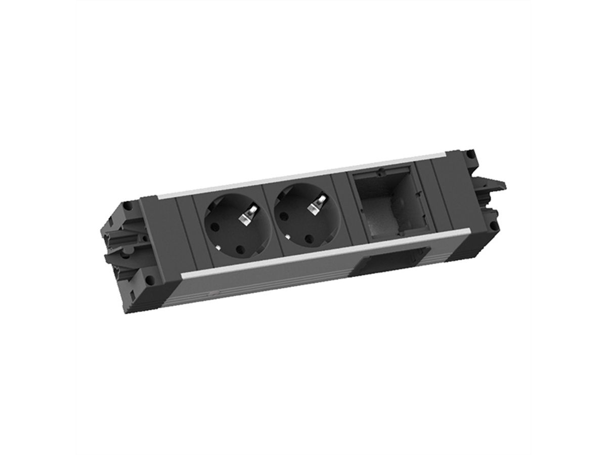 BACHMANN STEP ALU 2xCEE7/3 1xCM 90° GST18