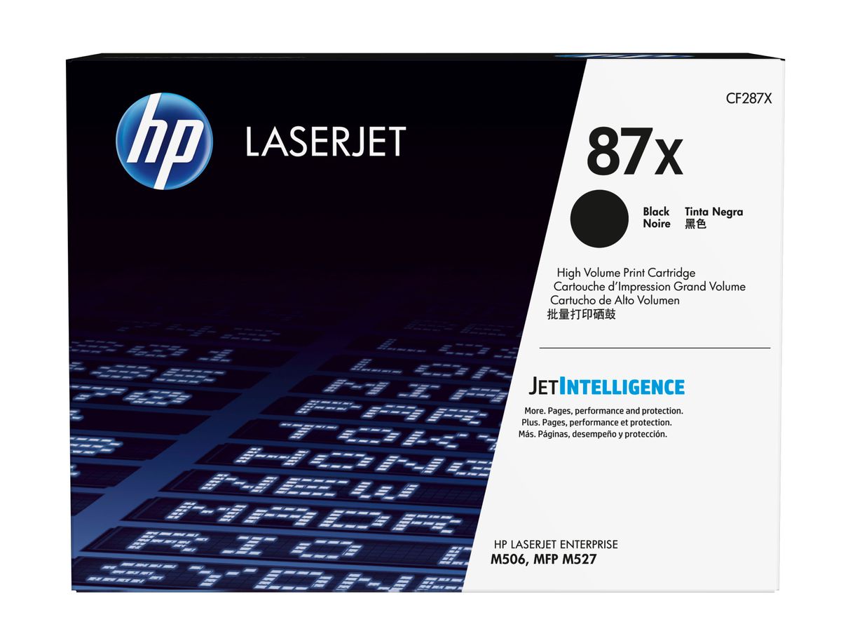HP 87X originele high-capacity zwarte LaserJet tonercartridge