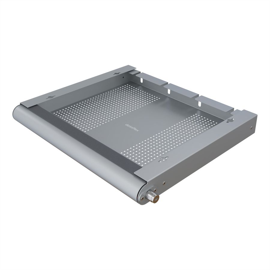 DATAFLEX Addit laptop security drawer, 622, for laptops, tablets, or smartphones, silver