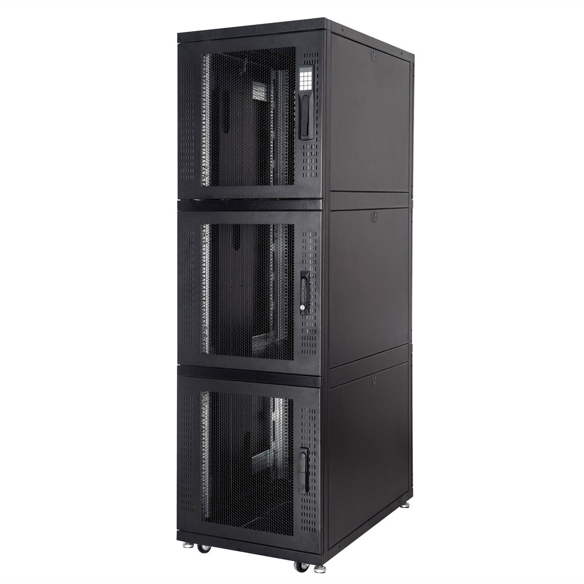 ROLINE colocation-kast 42HE 800x1000 mm, 2 compartimenten, zwart