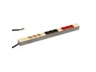 SCHROFF Socket Strip, SCHUKO, 3-Phase, 9 Sockets