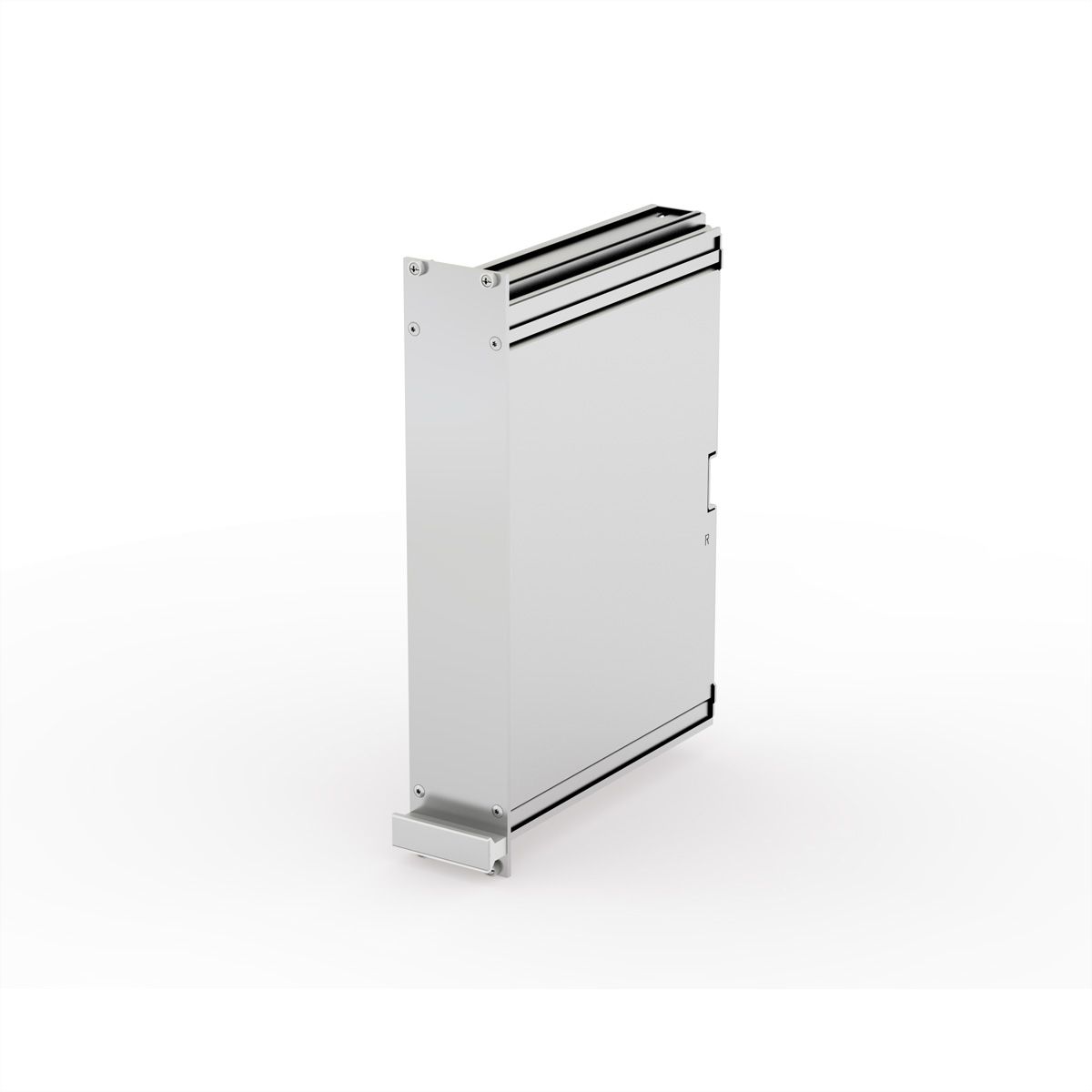 SCHROFF Frame Type Plug-In Unit PRO, Plain Cover, 1 Connector, 6 U, 10 HP, 167 mm