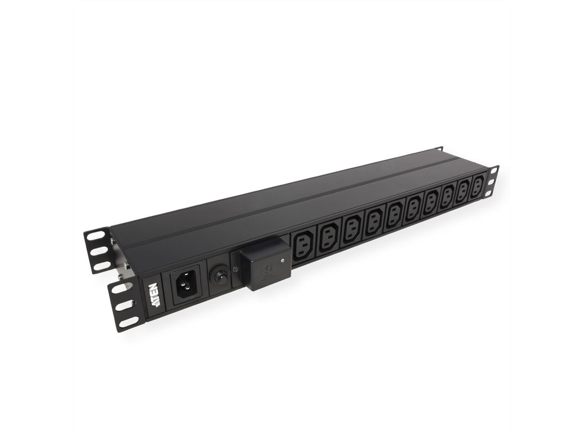 ATEN PE0118SG 1U 10A 18-Port Basic PDU mit Überspannungsschutz